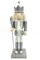 Christmas Nutcracker the Staffbearer. Wizardi Classic Wooden Festive Decoration F07M14-35-N01364C